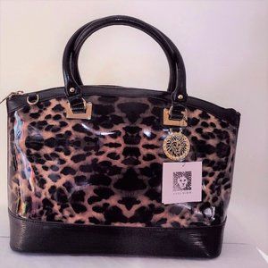 Anne Klein Run Wild Tote - Animal Print